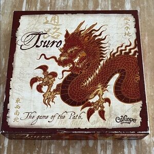 Tsuro Board Game - Red and Gold Edition by Calliope Games